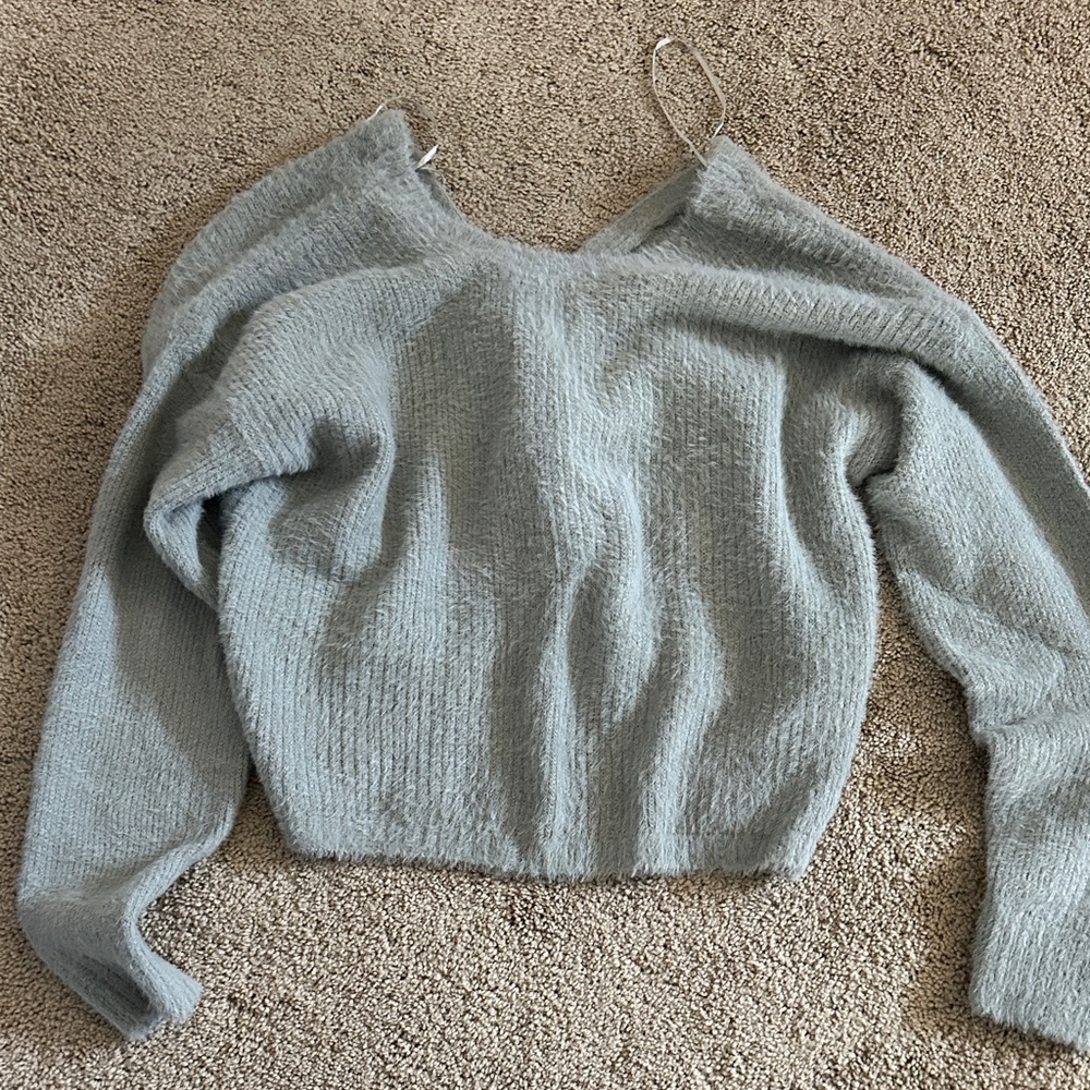 Women's Soft Gray Sweater